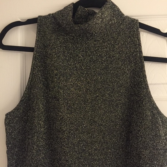 H&M Gray/Black Glittery Bodysuit (NWOT) - Picture 5 of 8